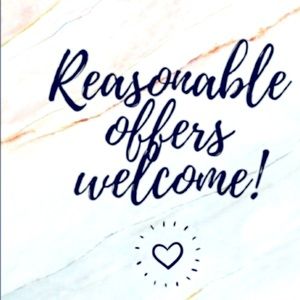 Open to Reasonable Offers!